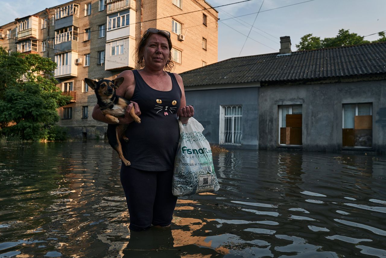 Kyiv: 42.000 mensen in gevaar na dambreuk, hoogtepunt waterpeil woensdag verwacht 