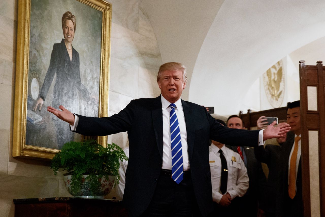 Een jaar Trump: chaotisch, narcistisch en effectief 