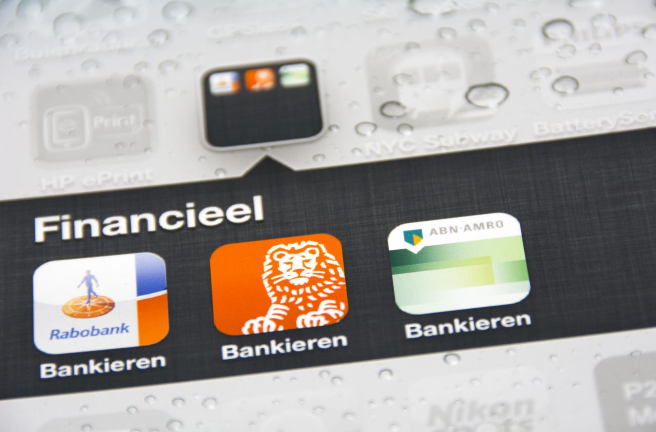 App-icoontjes voor mobiel bankieren.