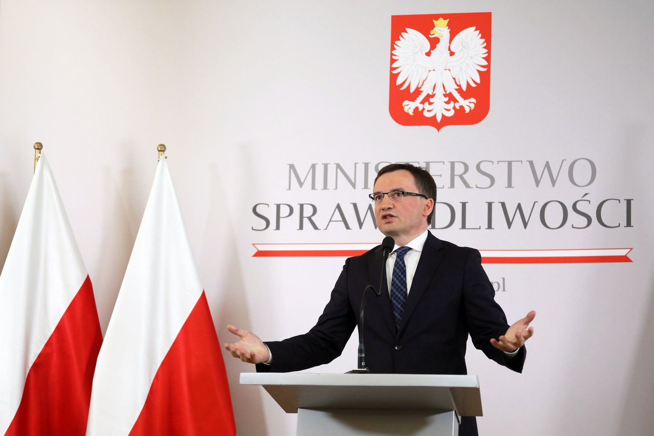 Minister van Jusitie in Polen Zbigniew Ziobro Foto Pawel Supernak