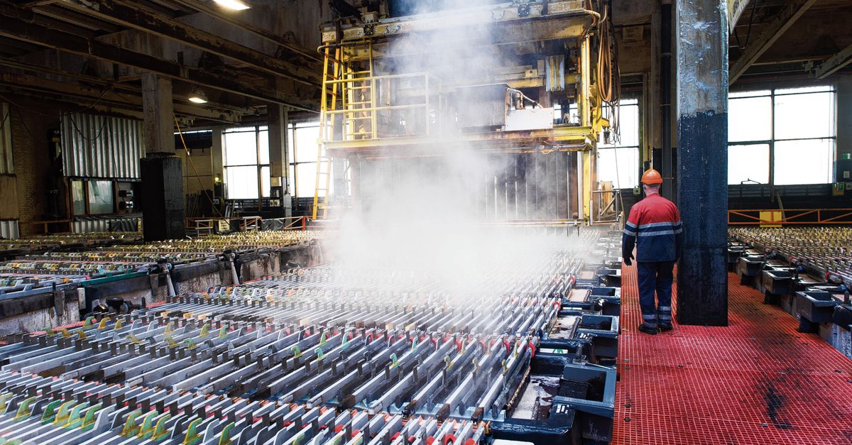 Zinkfabriek Noord-Brabant, een van de grootste van Europa, legt productie stil