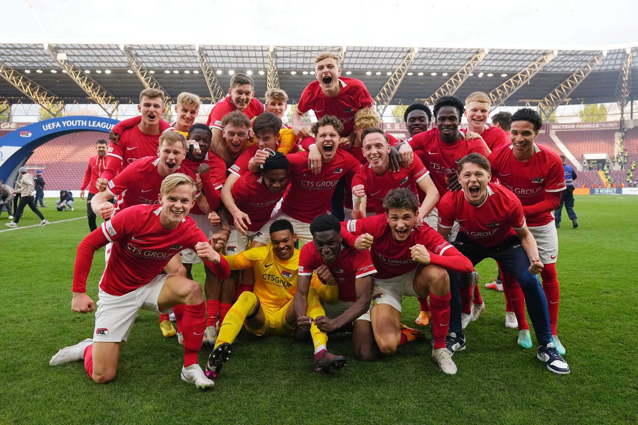 Talenten AZ winnen Youth League, als eerste Nederlandse club ooit 