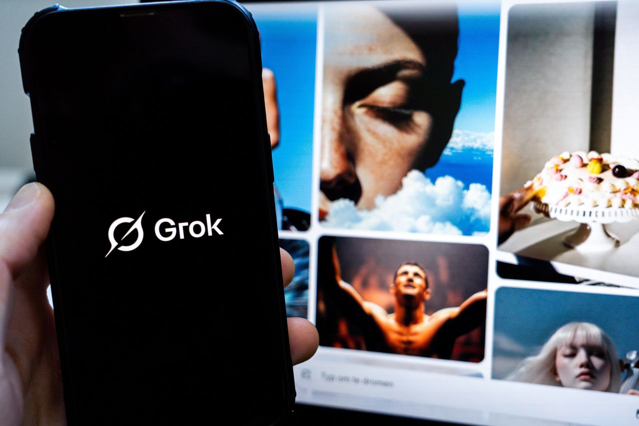 Image for the article: Verbod op uitkleedfunctie van chatbot Grok in Nederland 