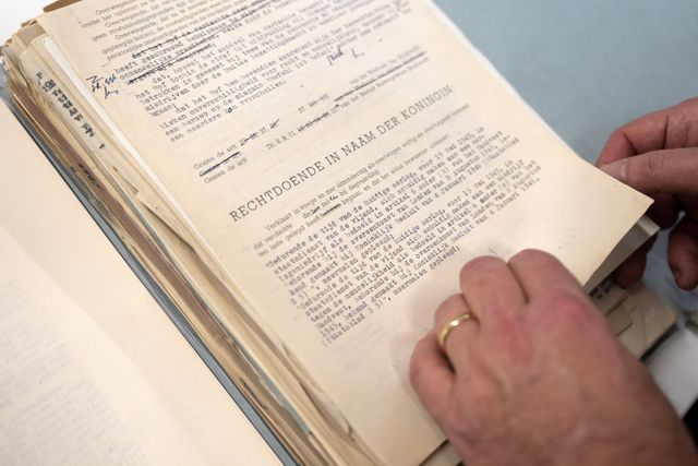 Opengeslagen dossiers van Centraal Archief Bijzondere Rechtspleging.