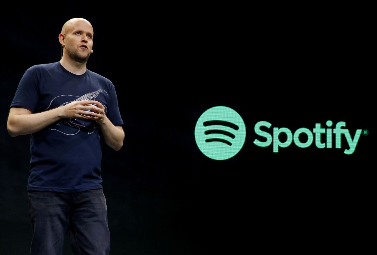 Muziekdienst Spotify vraagt beursnotering in VS aan 