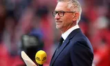 Voetbalanalist Gary Lineker. Nadat de BBC de sterpresentator vrijdag op non-actief stelde, heeft een groeiend aantal  collega’s besloten de sportprogramma’s van de omroep te boycotten.
