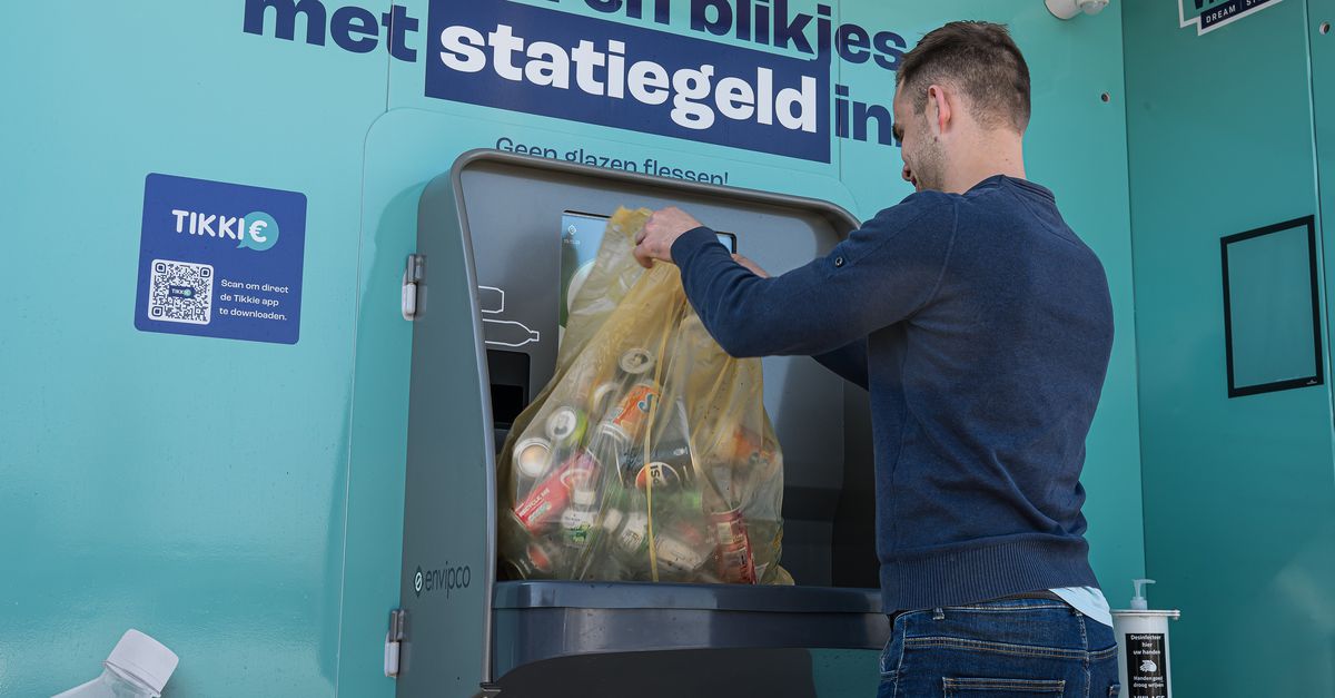 Geld winnen met flesjes terugbrengen: Verpact begint statiegeldbingo