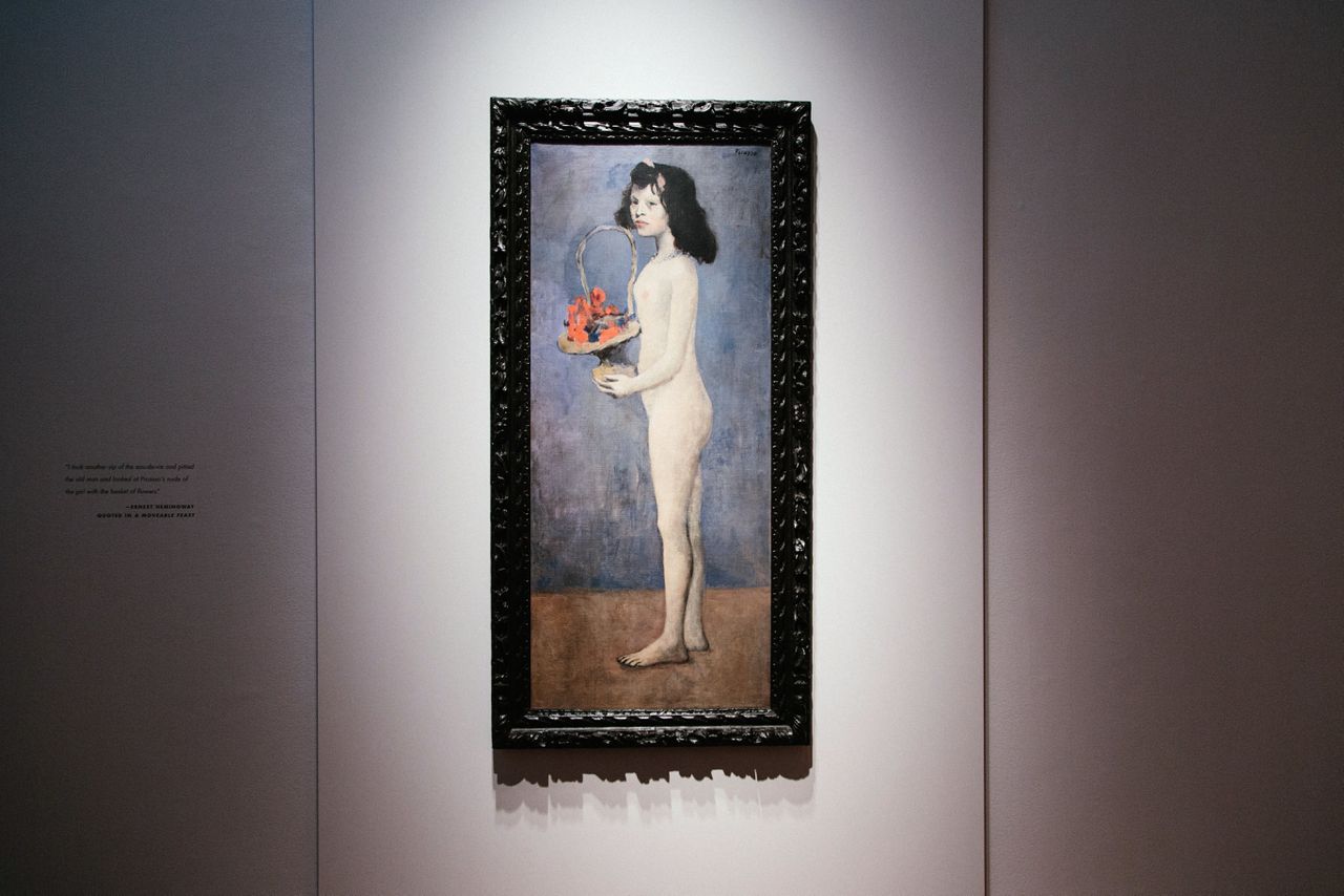 Picasso’s Fillette à la corbeille fleurie uit de Rockefeller-recordveiling.
