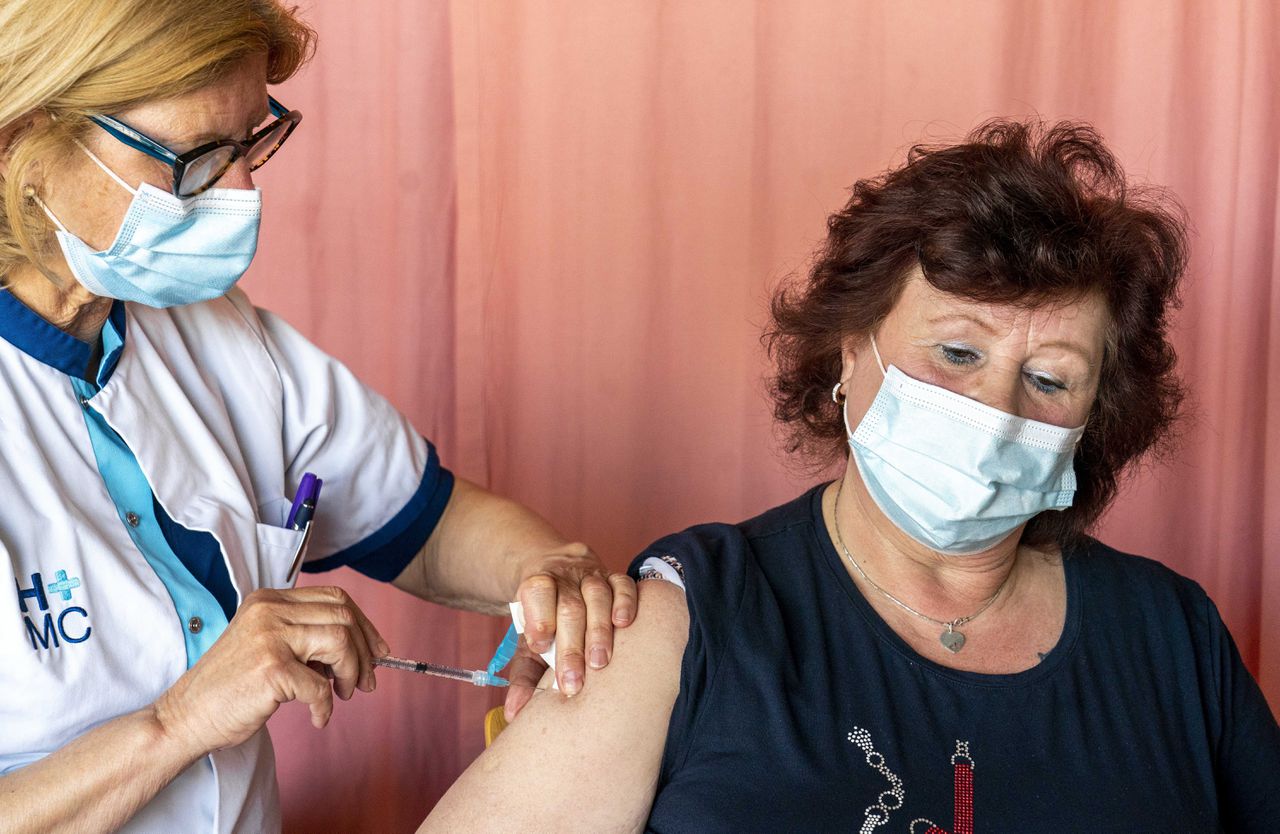 Het Janssen-vaccin is ook toegediend aan ziekenhuispersoneel.