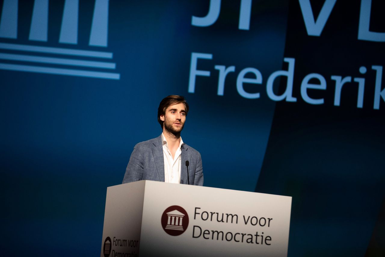 De in opspraak geraakte voorzitter van JFVD, Freek Jansen