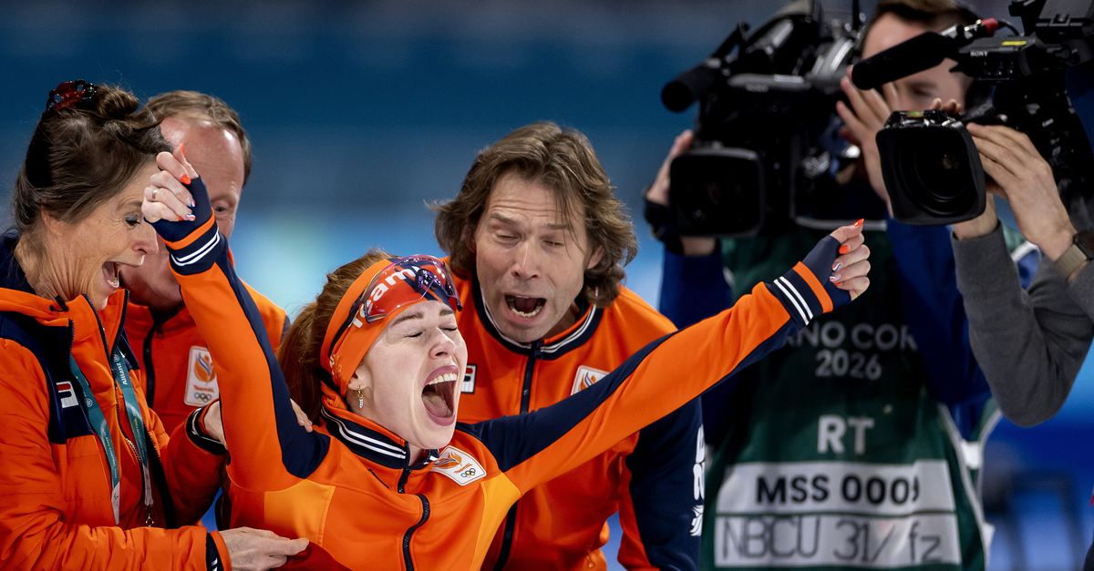 Antoinette Rijpma-de Jong wint verrassend olympisch goud op de 1.500 meter