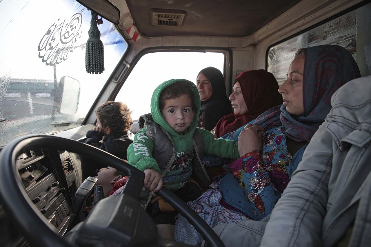 Kerst in Syrië: exodus uit Idlib 
