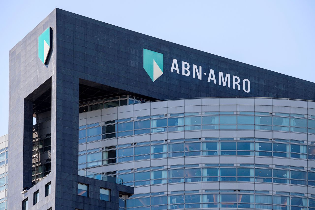Het hoofdkantoor van ABN Amro in Amsterdam.
