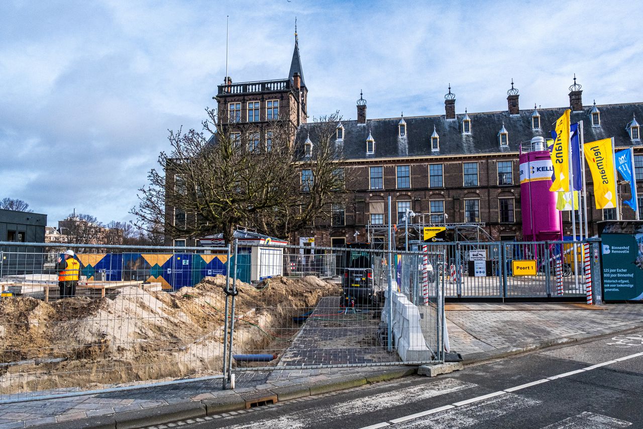 Kosten renovatie Binnenhof lopen ‘aanzienlijk’ verder op, constructies in nog slechtere staat dan gedacht 
