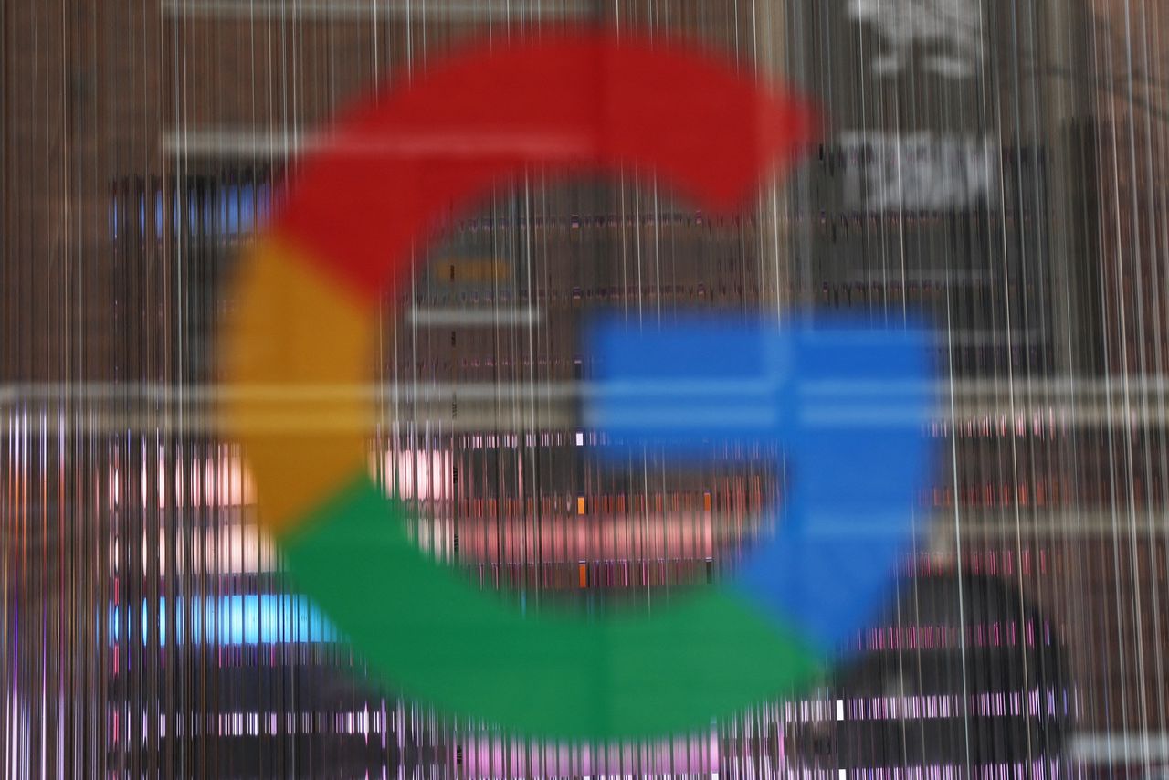 Het logo van Google.