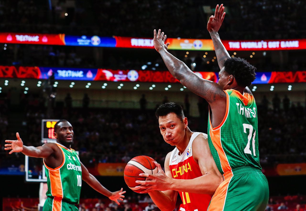 De president is fan van voetbal, de Chinezen houden meer van basketbal