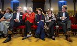 Top vrouwen bijeenkomst in de Ridderzaal in Den Haag. Ingrid Katharina van Engelshoven is een Nederlands politica namens de Democraten 66. Sinds 26 oktober 2017 is zij minister van Onderwijs, Cultuur en Wetenschap.