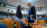 Nicolien van Vroonhoven and Geert Wilders (PVV), during the second day of the general political considerations.