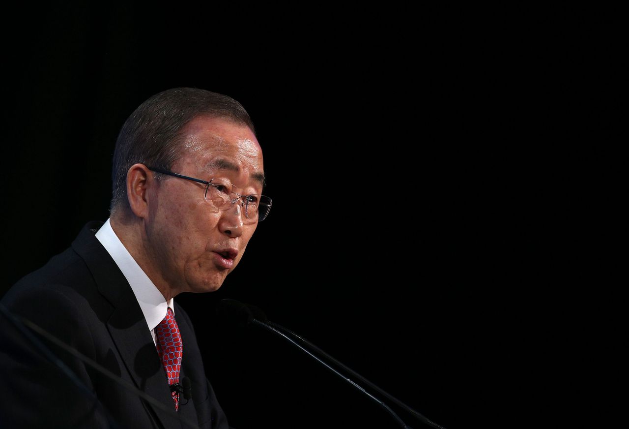 Secretaris-generaal Ban Ki-moon kondigde de aanstelling van Jane Holl Lute maandag aan.