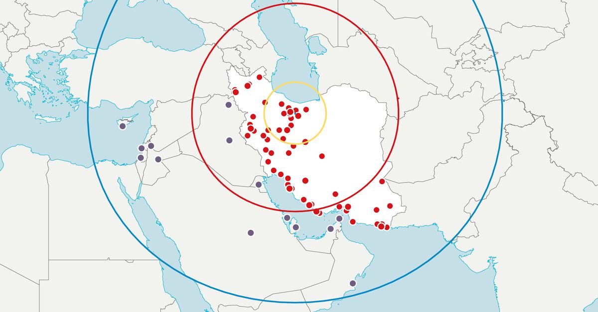 Wat we tot nu toe weten over de oorlog in Iran – in acht kaarten en grafieken