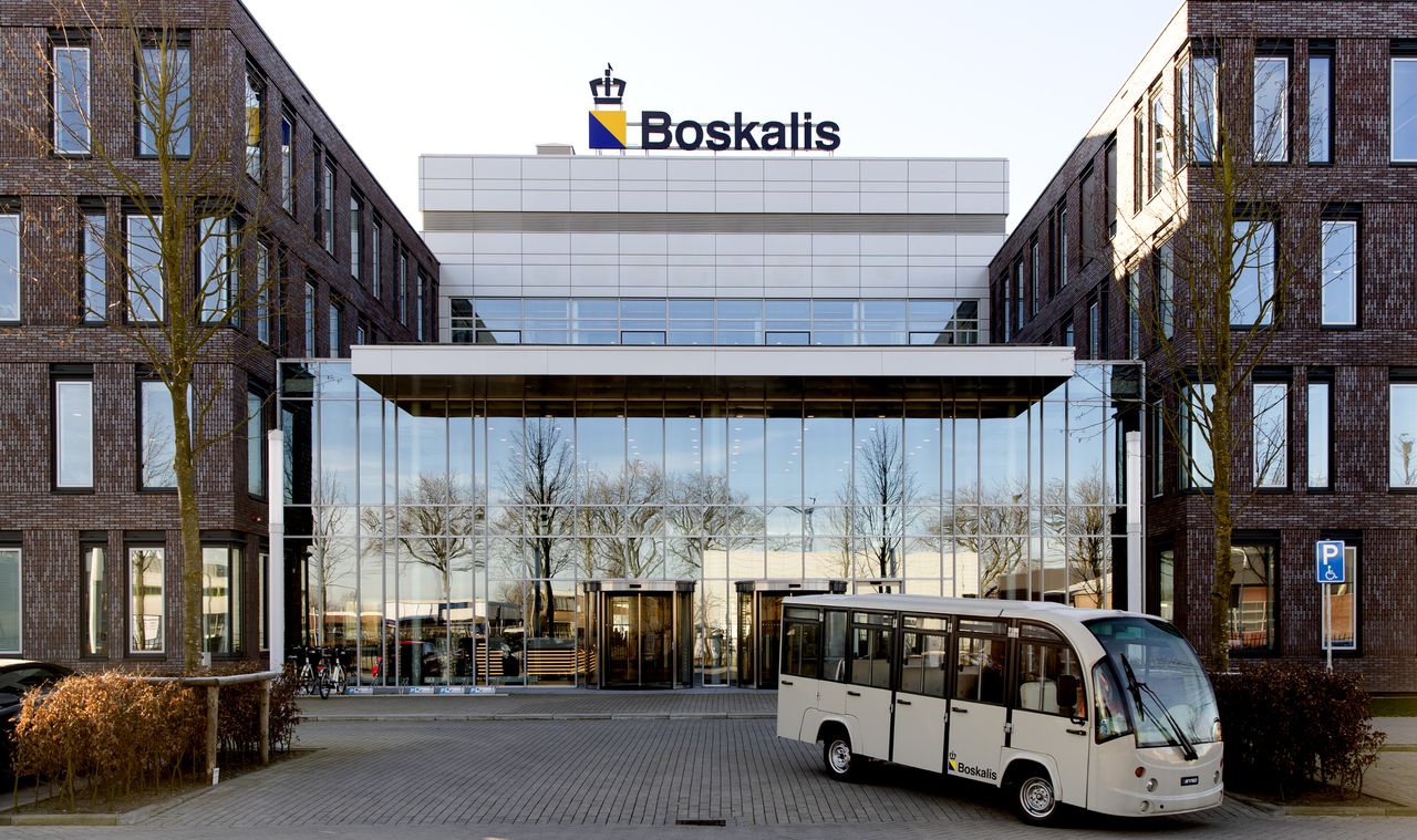 Archiefbeeld van het hoofdkantoor van Boskalis in Papendrecht.