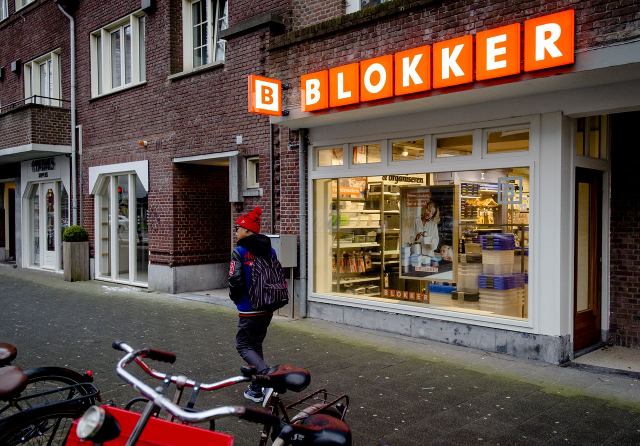 Het filiaal van Blokker aan de Maasstraat in Amsterdam