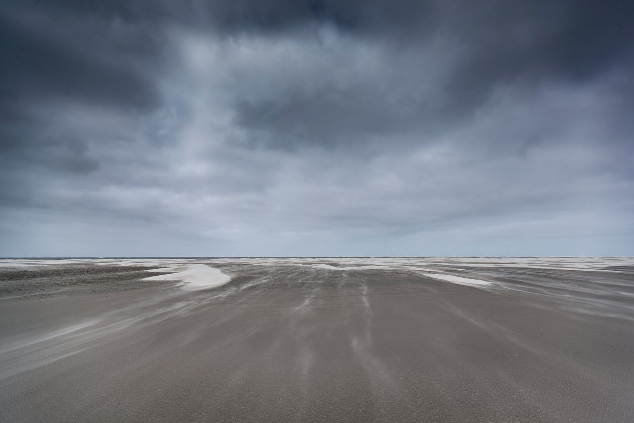 De Waddenzee in de omgeving van Schiermonnikoog.