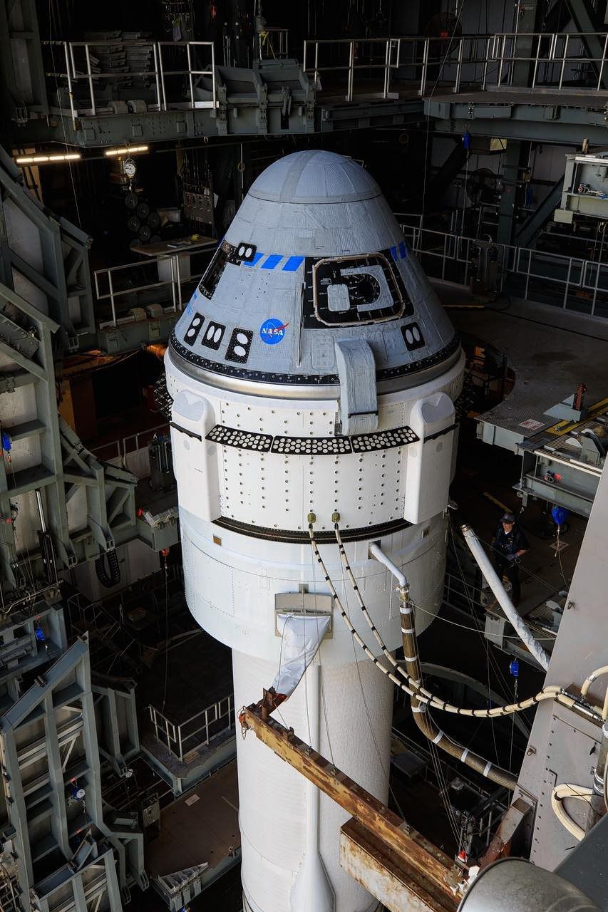 Boeing-capsule staat op het punt om astronauten naar het ISS te brengen 