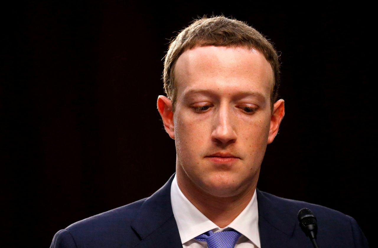 Mark Zuckerberg, topman en oprichter van Facebook
