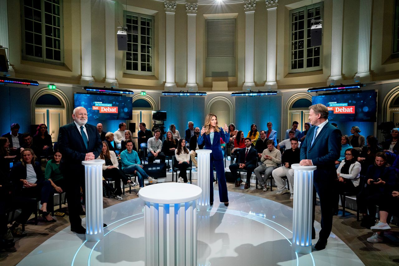 De top-3 van de peilingen gaat de strijd aan bij RTL 