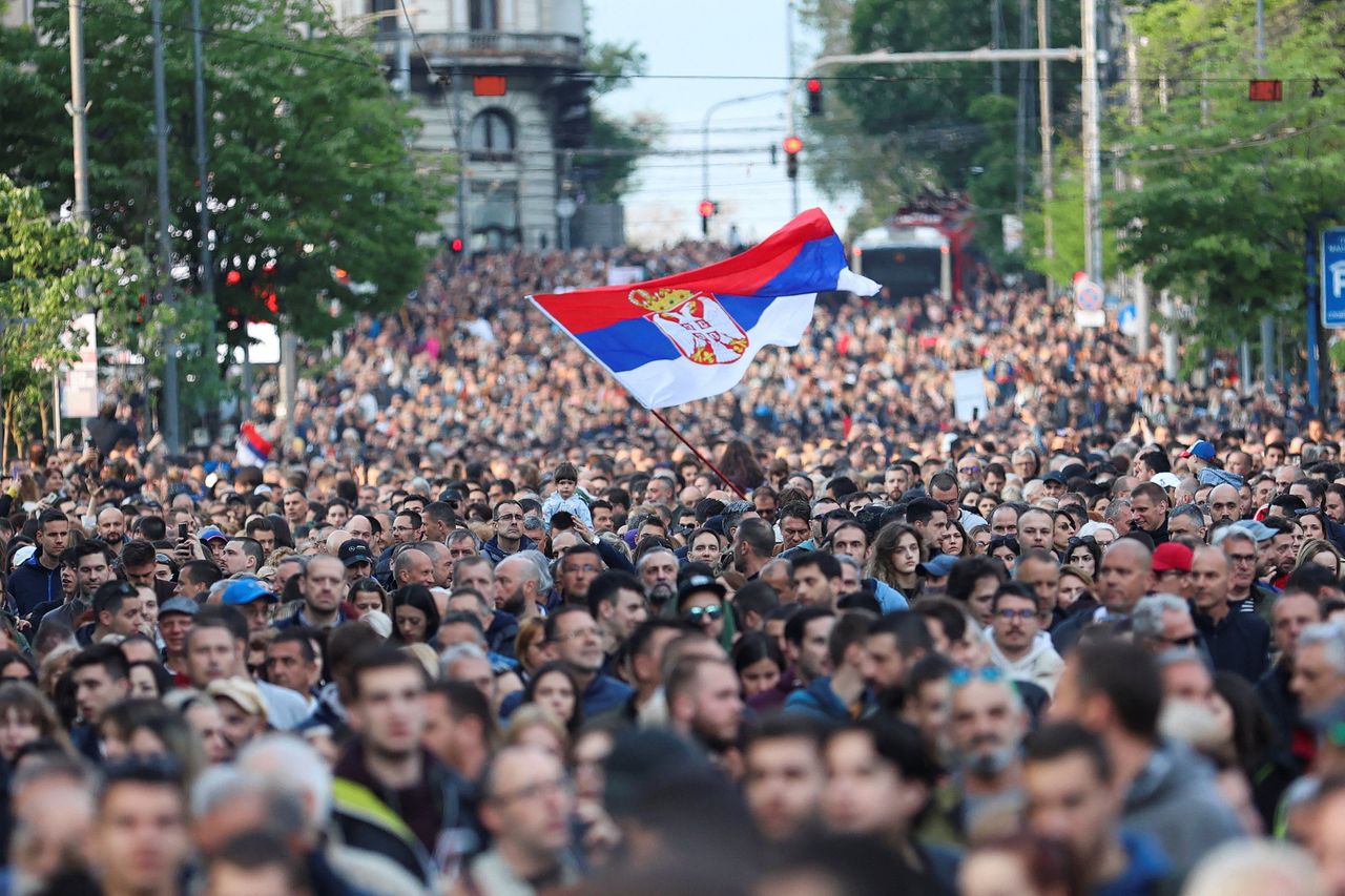 Na de rouw volgt in Servië de woede 