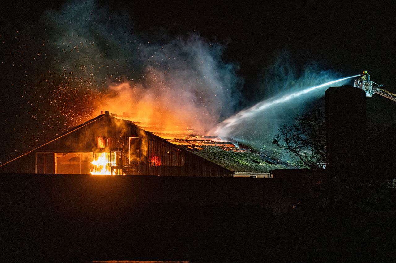 Large fire in Limburg chicken farming, number of stable fires remains high