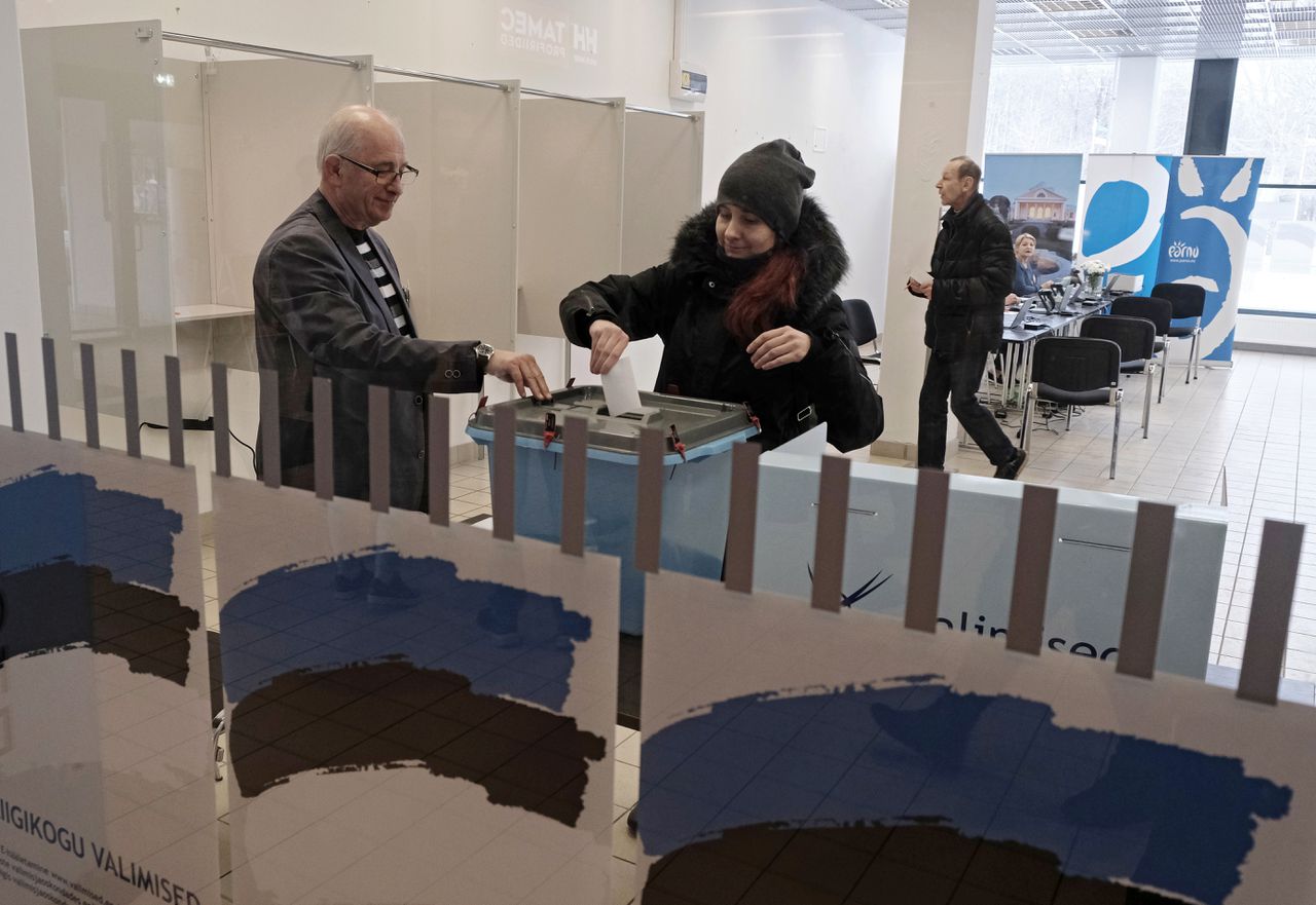 Parlementsverkiezingen Estland gewonnen door partij van premier Kaja Kallas 