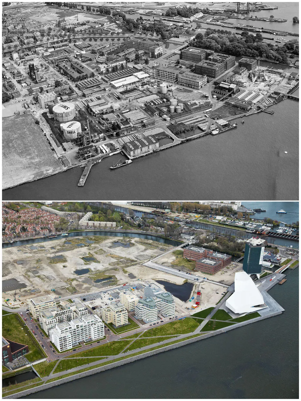 Amsterdam - hetzelfde maar anders, in 15 luchtfoto’s - NRC