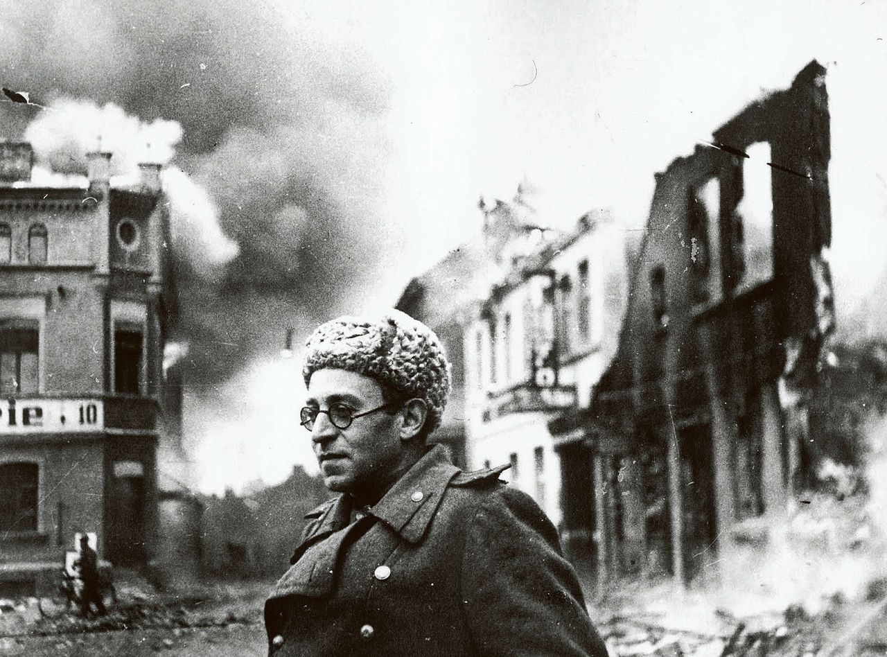 Vasili Grossman als oorlogscorrespondent van het oprukkende Rode Leger in Duitsland, 1945