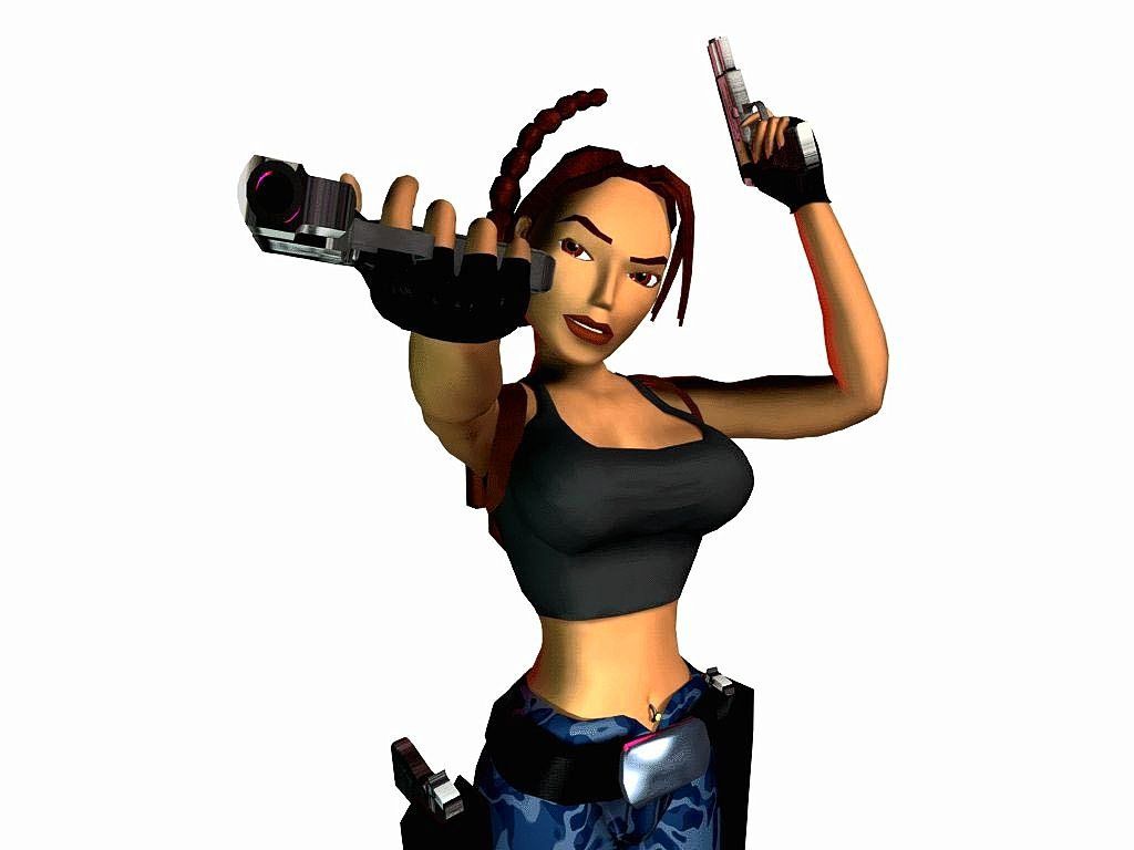 Gamepersonage Lara Croft vóór 2013.