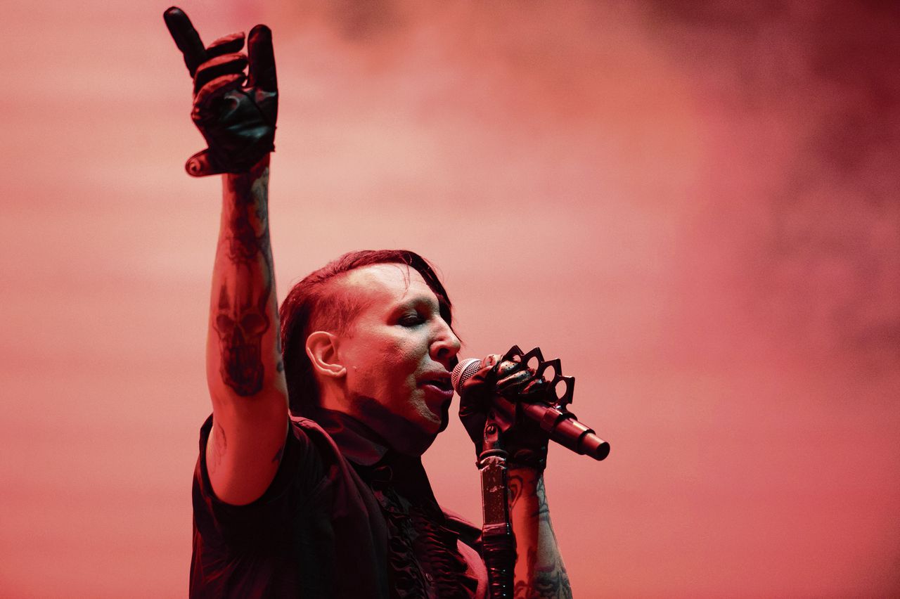 Marilyn Manson in 2018.