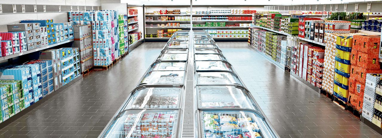 De nieuwe winkelformule van Aldi moet klanten meer ruimte, meer licht en meer vers voedsel bieden.