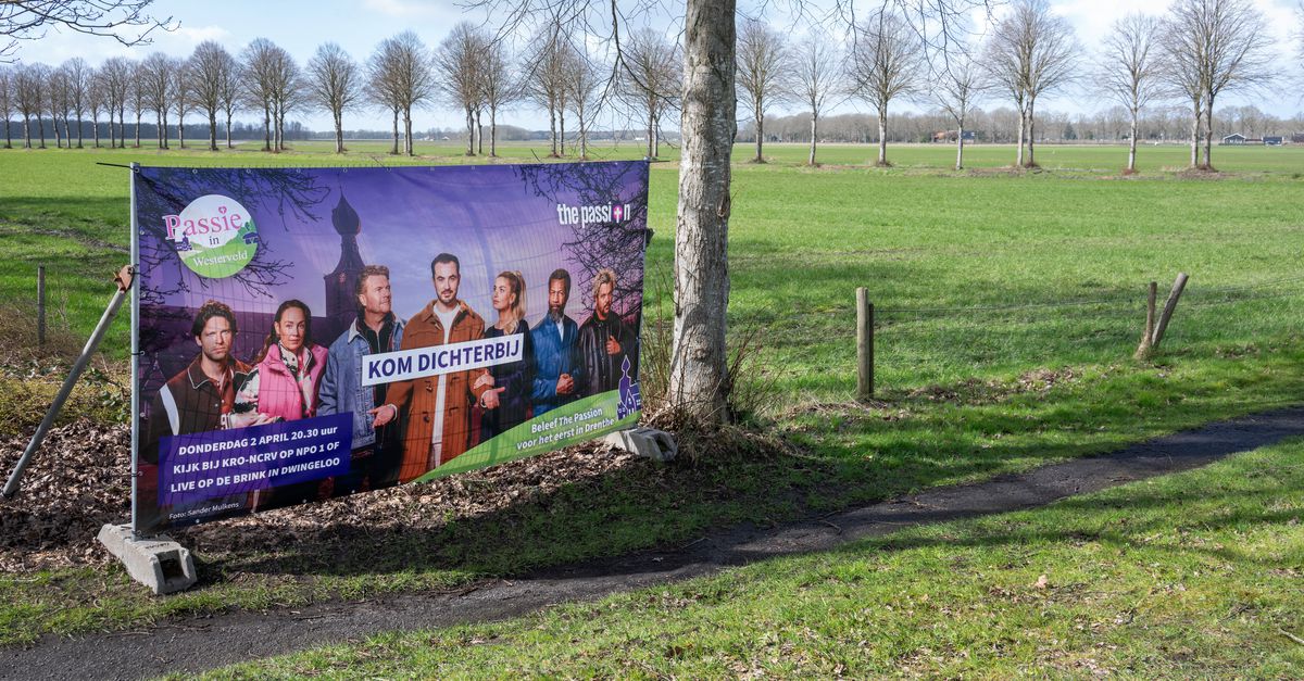 Jezus strijkt dit jaar neer in Dwingeloo met de ‘karavaan’ van The Passion: veeleisend voor het dorp, maar óók een aantrekkelijk uithangbord