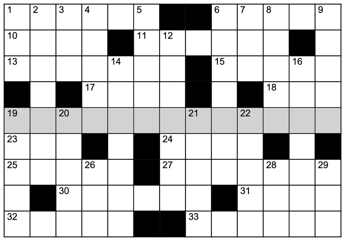 In het midden van donderdag 11 mei 2023 - Puzzels - NRC