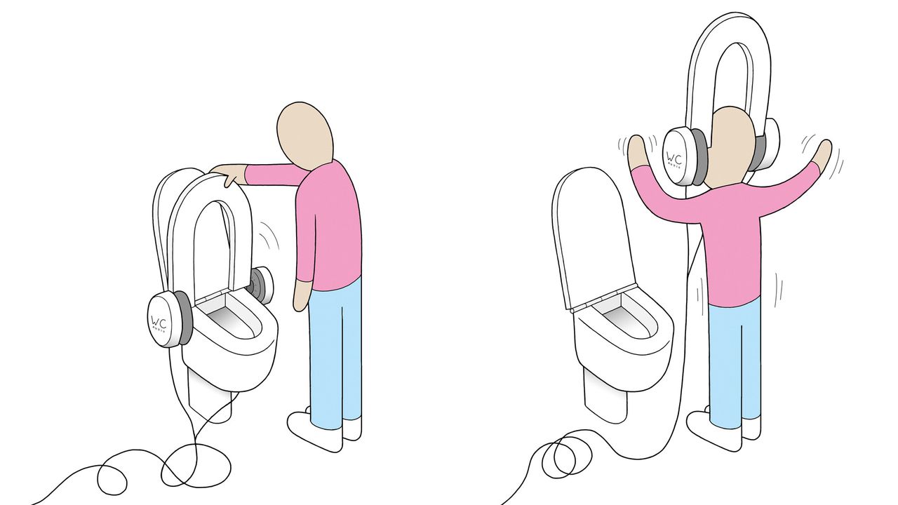 Music on the office toilet? Over my corpse