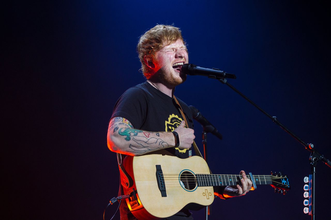 Ed Sheeran in de Ziggo Dome.
