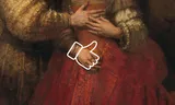 Rembrandt van Rijn, ‘Isaak en Rebekka’, bekend als ‘Het Joodse bruidje’ (detail), ca. 1665 - ca. 1669 Rijksmuseum, bewerking NRC