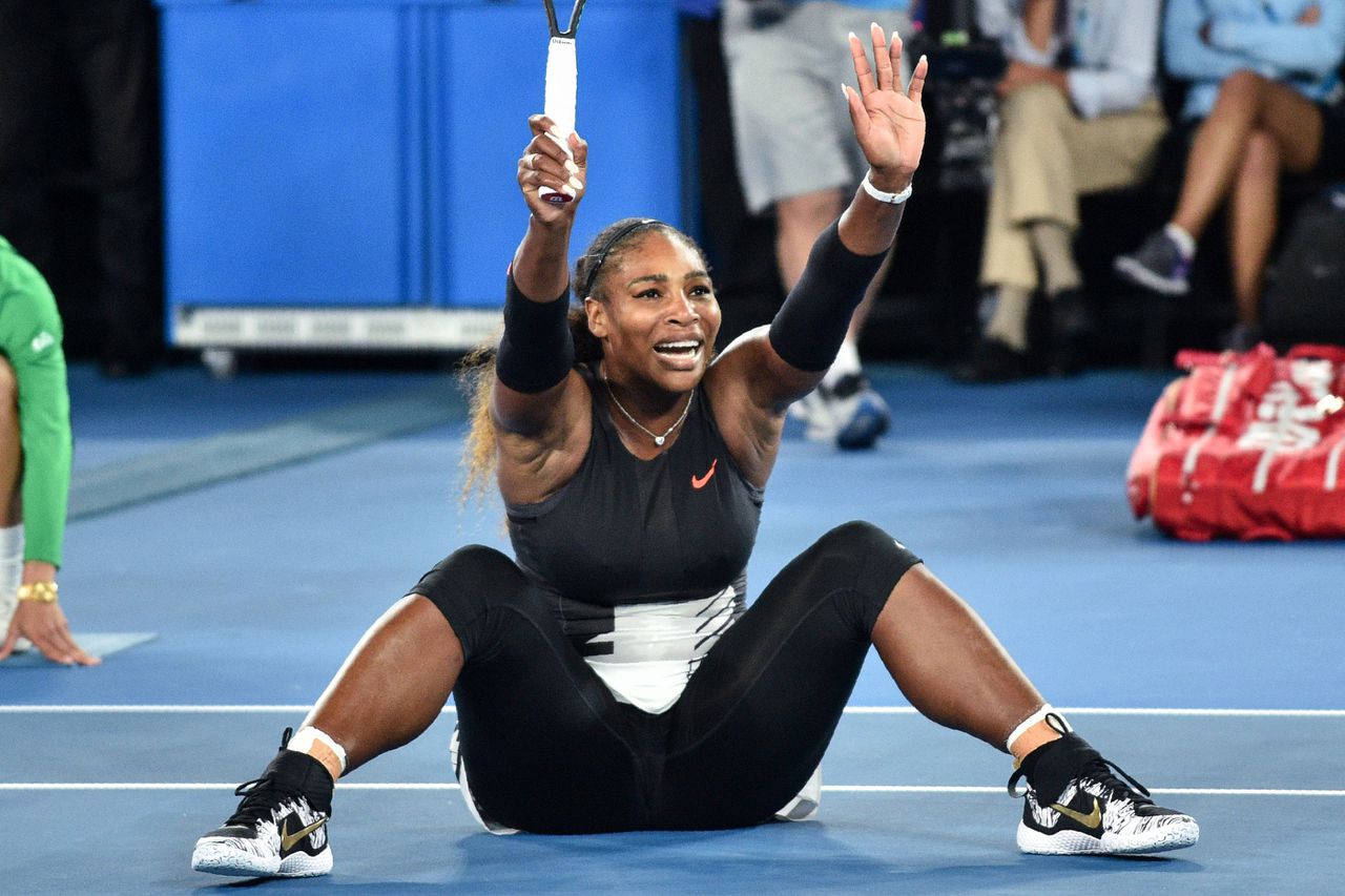 Serena Williams, de oervechter die altijd terugkomt 