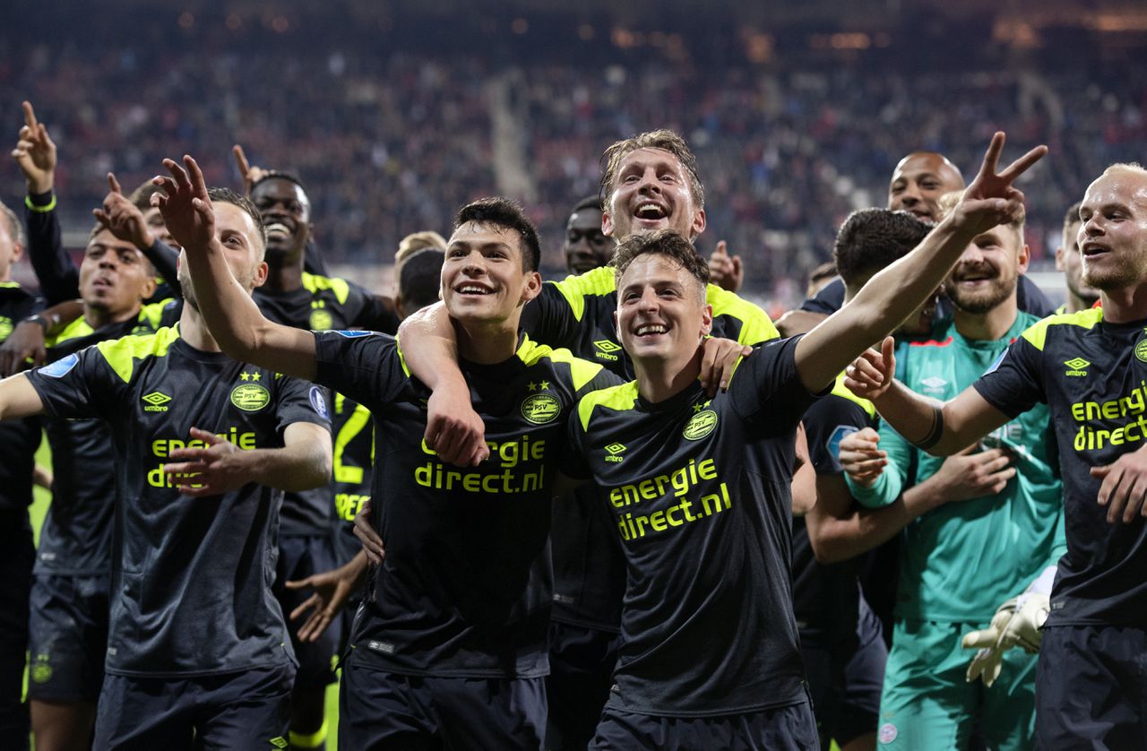 PSV vrijwel zeker van landstitel, Roda JC en NAC pakken punten 