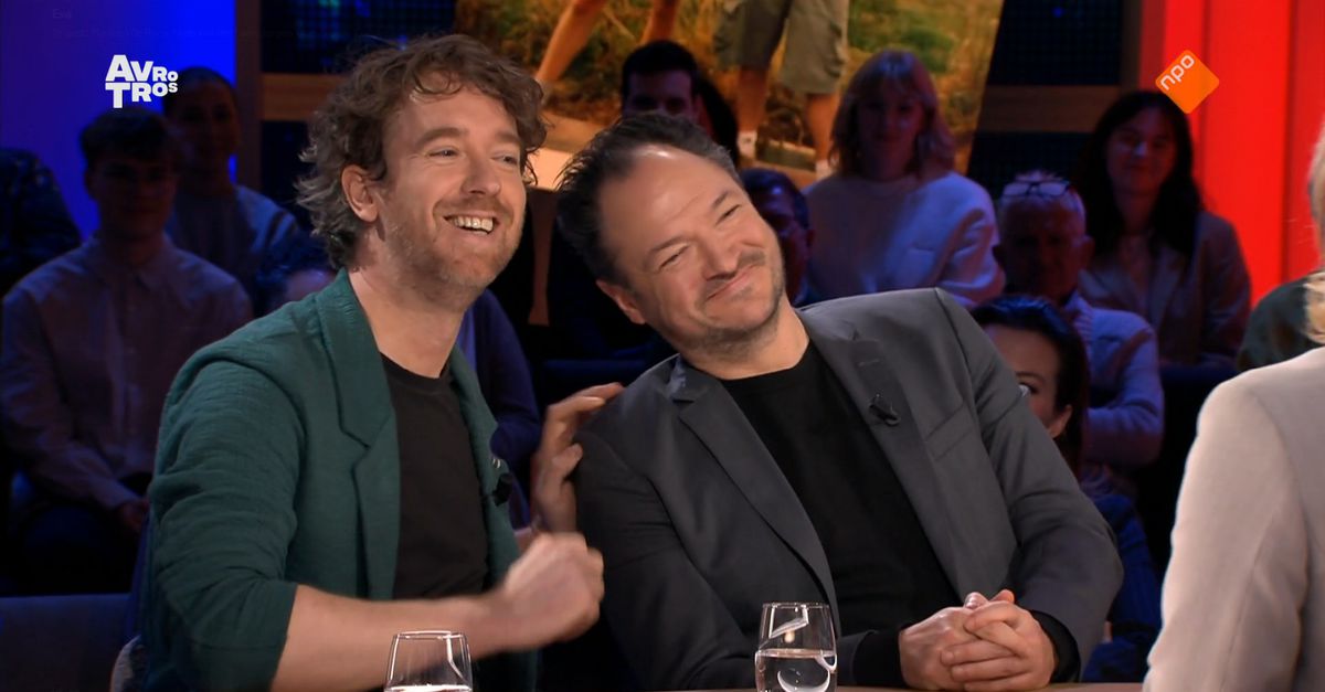 Mannen van ‘Even tot Hier’ werden in het zonnetje gezet bij ‘Eva’