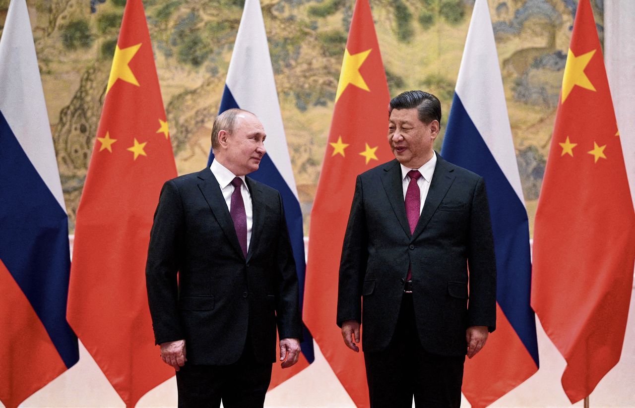 Poetin is ook voor zijn eigen politieke toekomst afhankelijk van de welwillendheid van Xi Jinping 