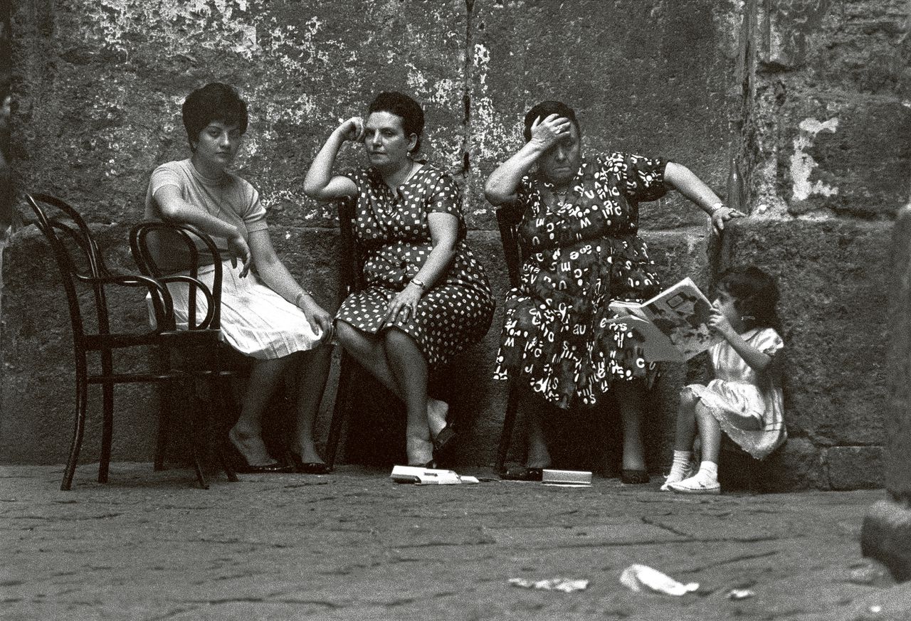 Napels, 1964, de stad waar de romans van Elena Ferrante zich afspelen