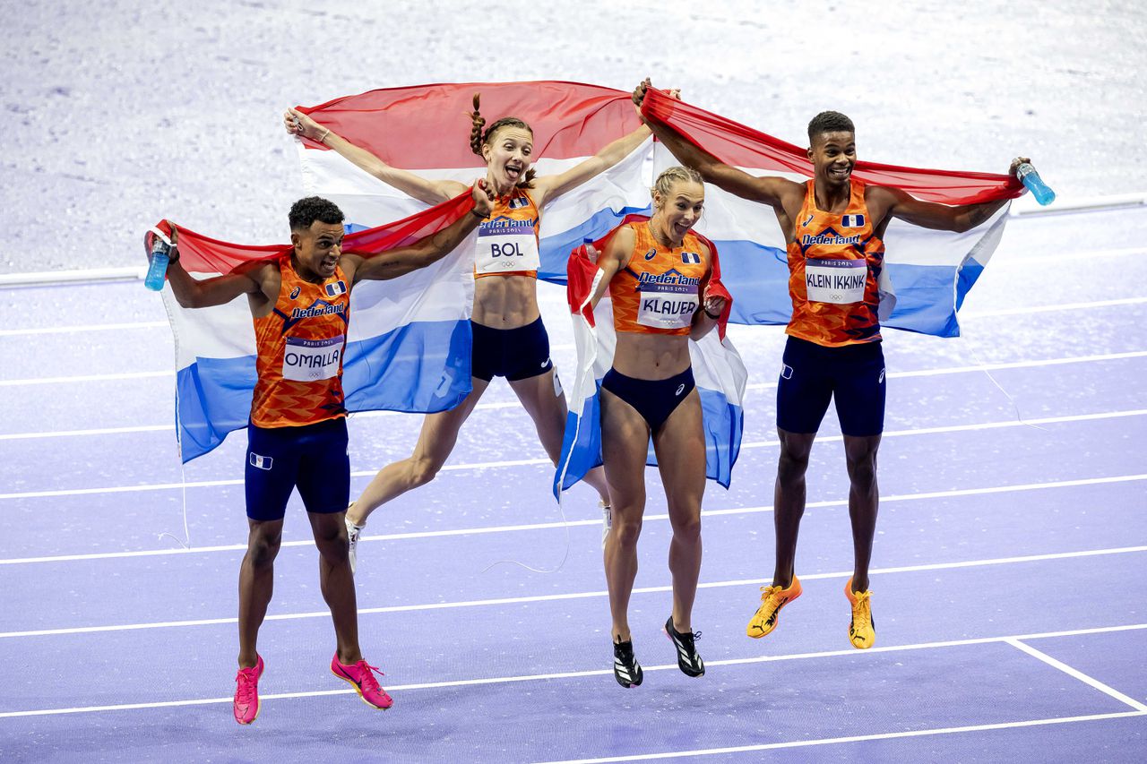 ‘Dit slaat nergens op’ – de gemengde estafetteploeg verbaast ook zichzelf met de olympische titel 