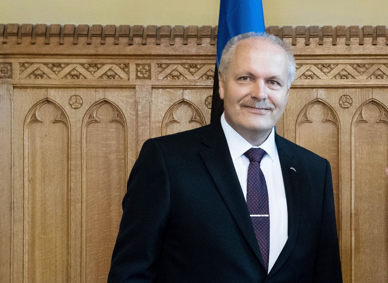 Estse parlementsvoorzitter betwist grens met Rusland 
